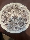 England Ironstone Mason's Bow Bells Brown, Flowers & Scrolls Saucer 6" Five QTY — photo 6