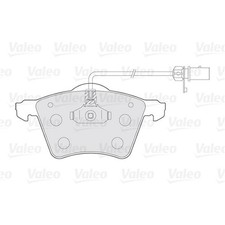 Plaquette de frein Seat ALHAMBRA