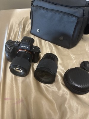 Sony Alpha 7R II Bundle w/ Sigma 16mm f/1.4, 30mm f/1.4 & Bag