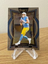 Justin Herbert 2024 Panini Select Football 41 CONCOURSE  Los Angeles LA Chargers