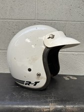 Vintage 1970s Bell R-T RT 3/4 Motorcycle Helmet - Size 7 3/4 Chopper Bobber