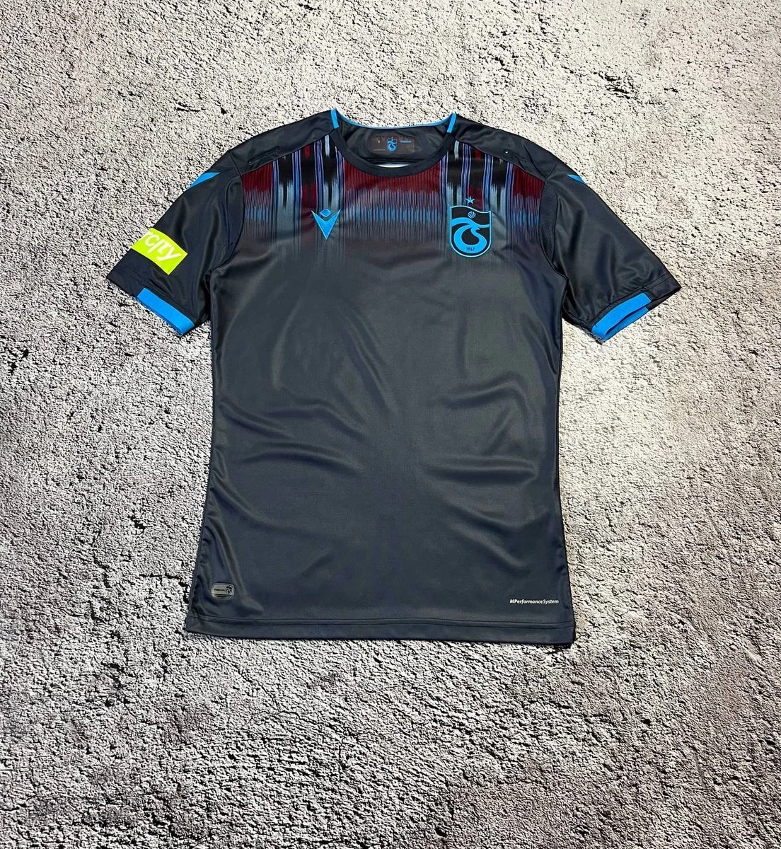 Maillot Trabzonspor Third 2019/2020 – Macron, Taille XXL, Homme, Grenat, Neuf Sans Emballage