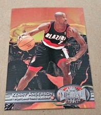 Kenny Anderson - 1997-98 Metal Universe - REEBOK SILVER - Portland Trail Blazers