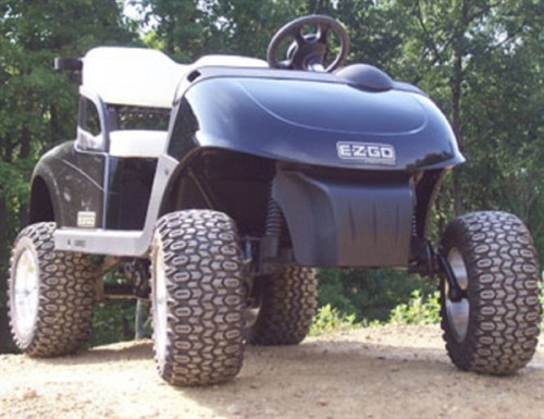 EZGO RXV Electric Golf Cart 2008-2013 Jakes 6" Spindle Lift Kit | 7217 - Picture 2 of 2