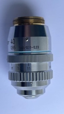 Nikon Fluor 40x / 0,85, Mikroskopobjektiv mit Korrekturkragen