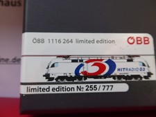 Rail Ad ÖBB Taurus 1116 264, Hitradio Ö3, DSS, limitiert, NEUWARE sehr selten