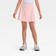 Girls' Woven Performance Skort - All in Motion Pink Size Small 6/7