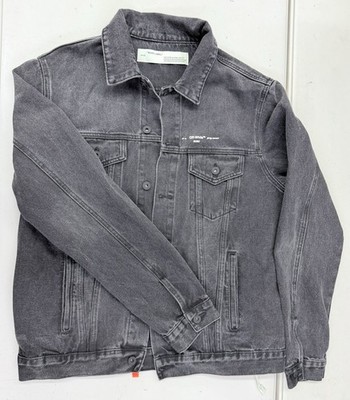 OFF-WHITE Denim Jacket TAPE ARROWS JEAN JACKET OMAA002S18185168 M