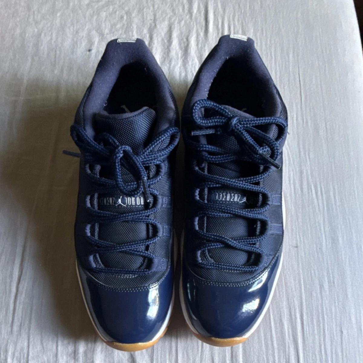 Jordan 11 Retro Low Navy Gum | eBay