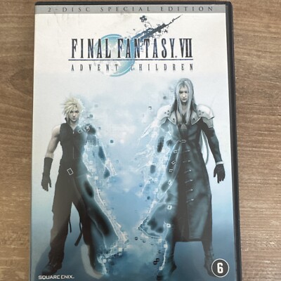 Final Fantasy VII Advent Children * Special Edition 2 DVDs * 7 * Anime * FSK 12