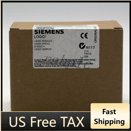 Neu Siemens 6ED1052-2FB00-0BA6 6ED10522FB000BA6 LOGO 230RCO Logikmodul