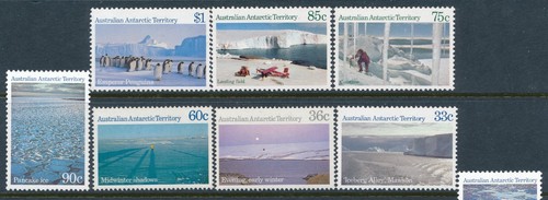 1984-1987 AAT SCENES COMPLETE SET OF 15 FINE MINT MNH - Picture 2 of 3
