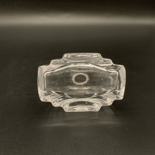 Collezione Glass Line Italien Art Deco Stil echte Bleikristallflasche rosa Deckel - Bild 6 von 11