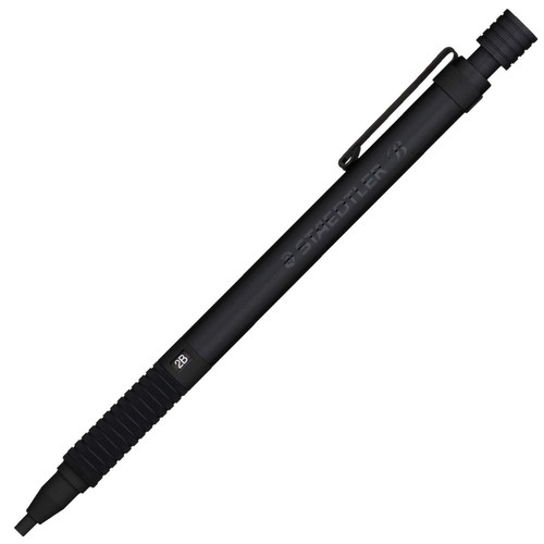 Staedtler Mechanical Pencil 2mm Drafting Mechanical Pencil, All Black