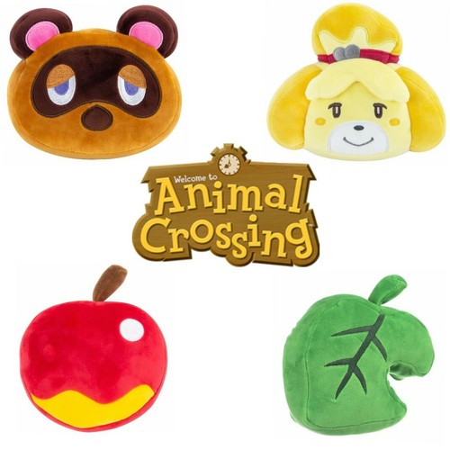 Set of 4 - Animal Crossing Club Mocchi-Mocchi Junior Isabelle Tom 6-Inch Plush - 第 1/12 張圖片