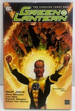 Green Lantern The Sinestro Corps War  Volume One 2008 1st Printing HCDJ