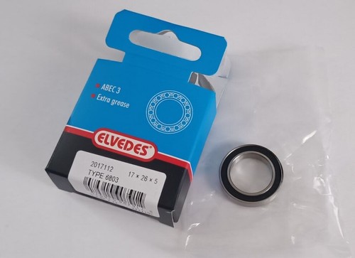 ELVEDES headset bearing high precision sealed, 17 x 26 x 5 mm 2RS ABEC 3 2017112 - Picture 3 of 6