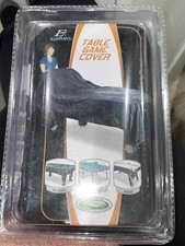 EastPoint Large Black Vinyl Material Indoor Table Game Cover, Fits 7' x 9' Table