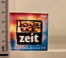 Sticker sticker culture time 3sat TV broadcast (12123)