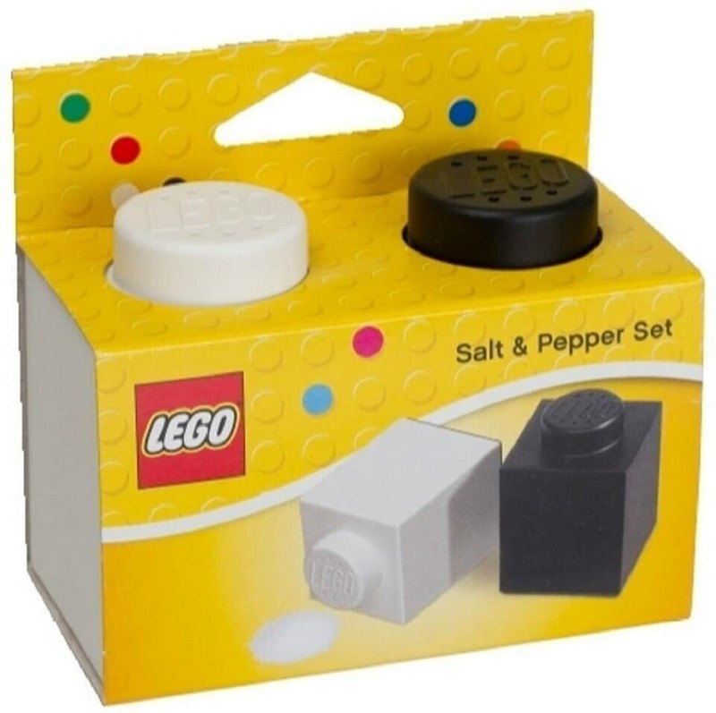 LEGO - Official Salt And Pepper Shaker Set - 850705 - New & Sealed
