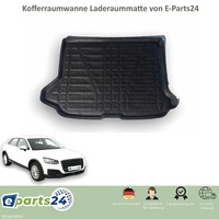 Kofferraumwanne Kofferraummatte Gummi Laderaumwanne FüR Audi Q2 2016- Schwarz