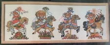 Design Works Counted Cross Stitch Kit 9264 FOUR SEASONS CAROUSEL Bears