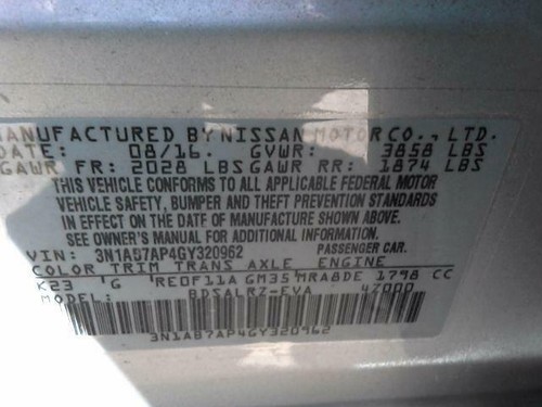 Control de aire acondicionado Nissan Sentra 15 16 17 - Imagen 6 de 12