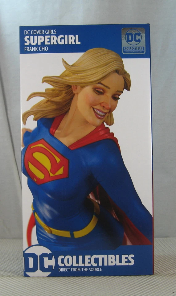 Cubierta de estatua de Supergirl Girls of the DC Universe 826/5000 Frank Cho NUEVO SELLADO Foto 3 de 4