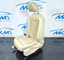 16-24 AUDI A5 F5 COUPE FRONT PASSENGER WHITE LEATHER SEAT