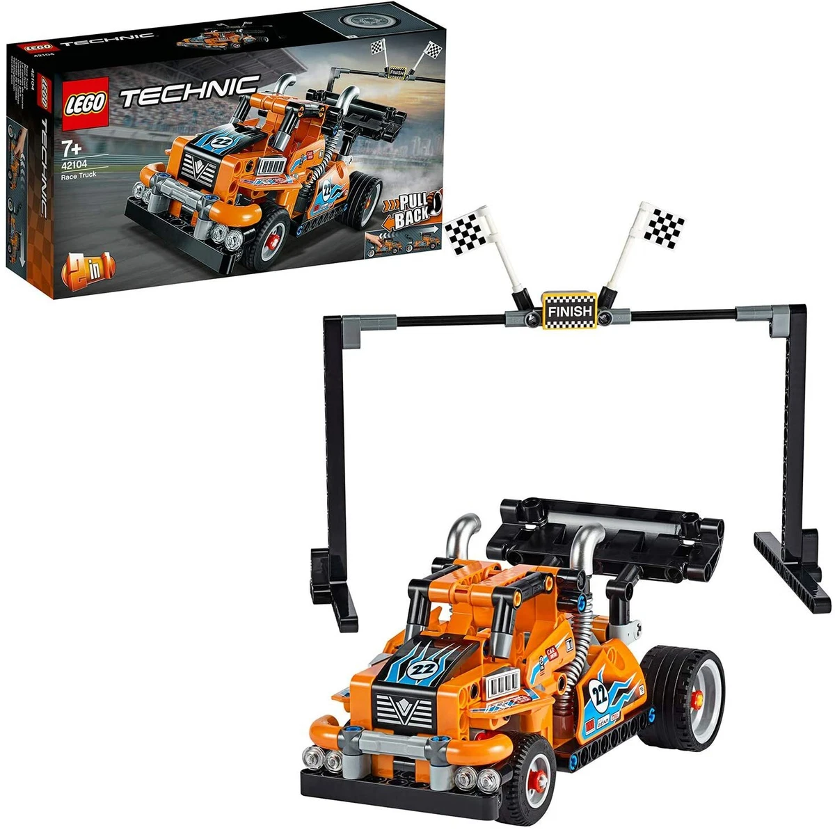 LEGO Technic Le camion de course 42104 / Voiture Enfant Garçon jeu