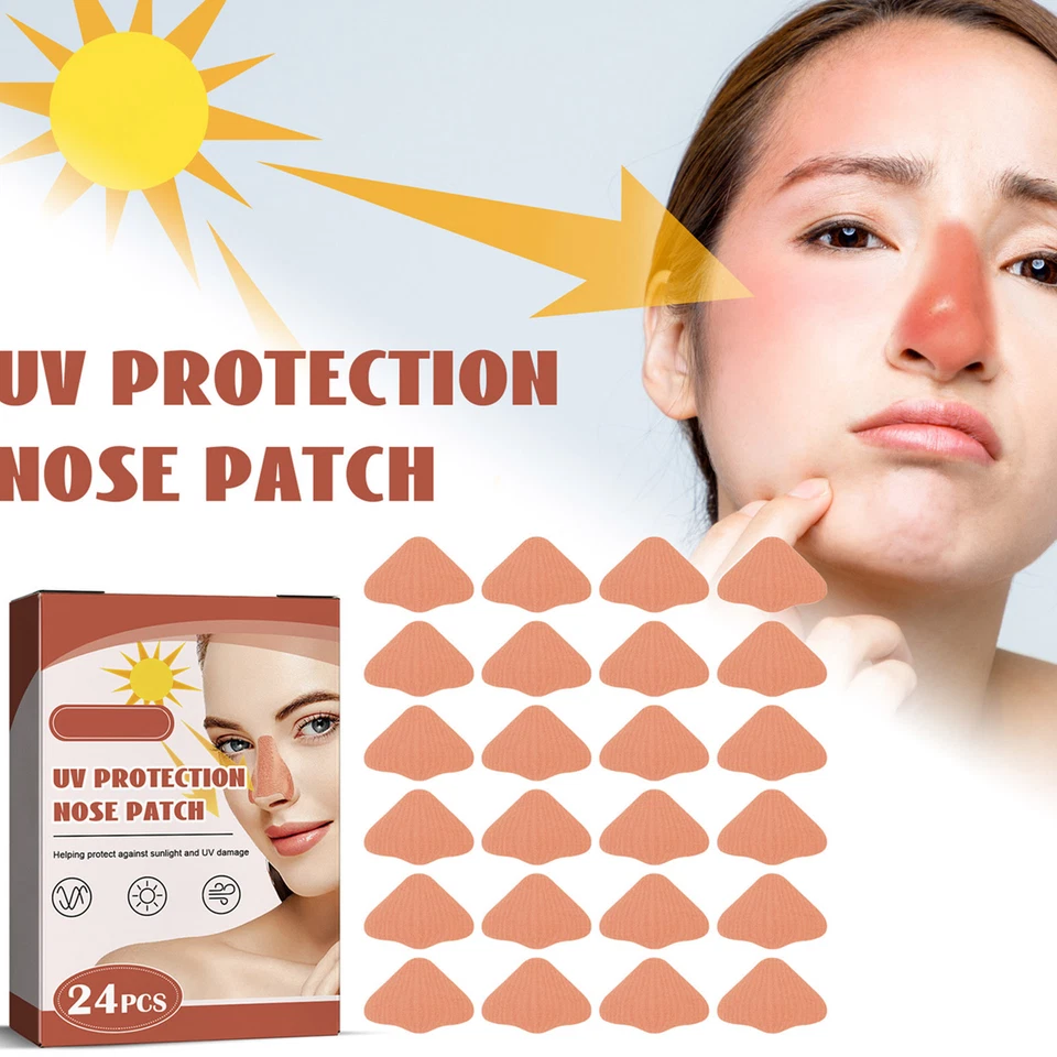 24Pcs Sun Nose Guard Sun Protection Nose Patch UV Nose Sun Protection Nose - image 2 of 4