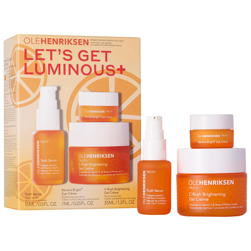 OLEHENRIKSEN Let's Get Luminous Brightening Essentials Set US seller 2 DAY ship