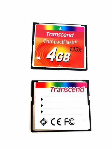 Transcend 512MB 1GB 2GB 4GB 16GB CF Card 80X 133X Industrial CompactFlash Card - Picture 8 of 16