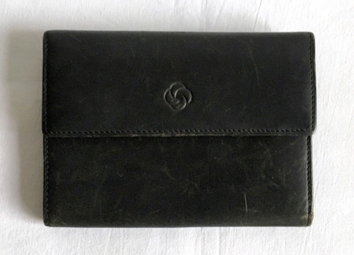 Vintage Samsonite Black Women's Purse (Genuine Leather)