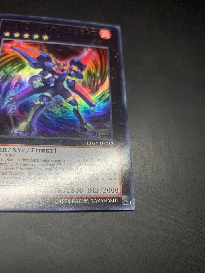 Yugioh! Nummer C105: Unermüdlicher Boxer Comet Cestus Ultra Rare  LTGY-DE052 Unl - Bild 4 von 4
