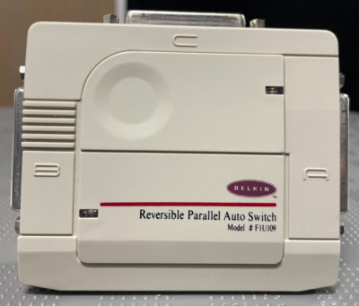 BELKIN COMPACT PARALLEL AUTO SWITCH Model Number F1U109 