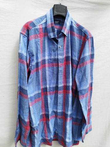 2 X BISSE 1976 CHEQUERED SHIRTS LONG SLEEVE XXL REGULAR - Picture 2 of 8