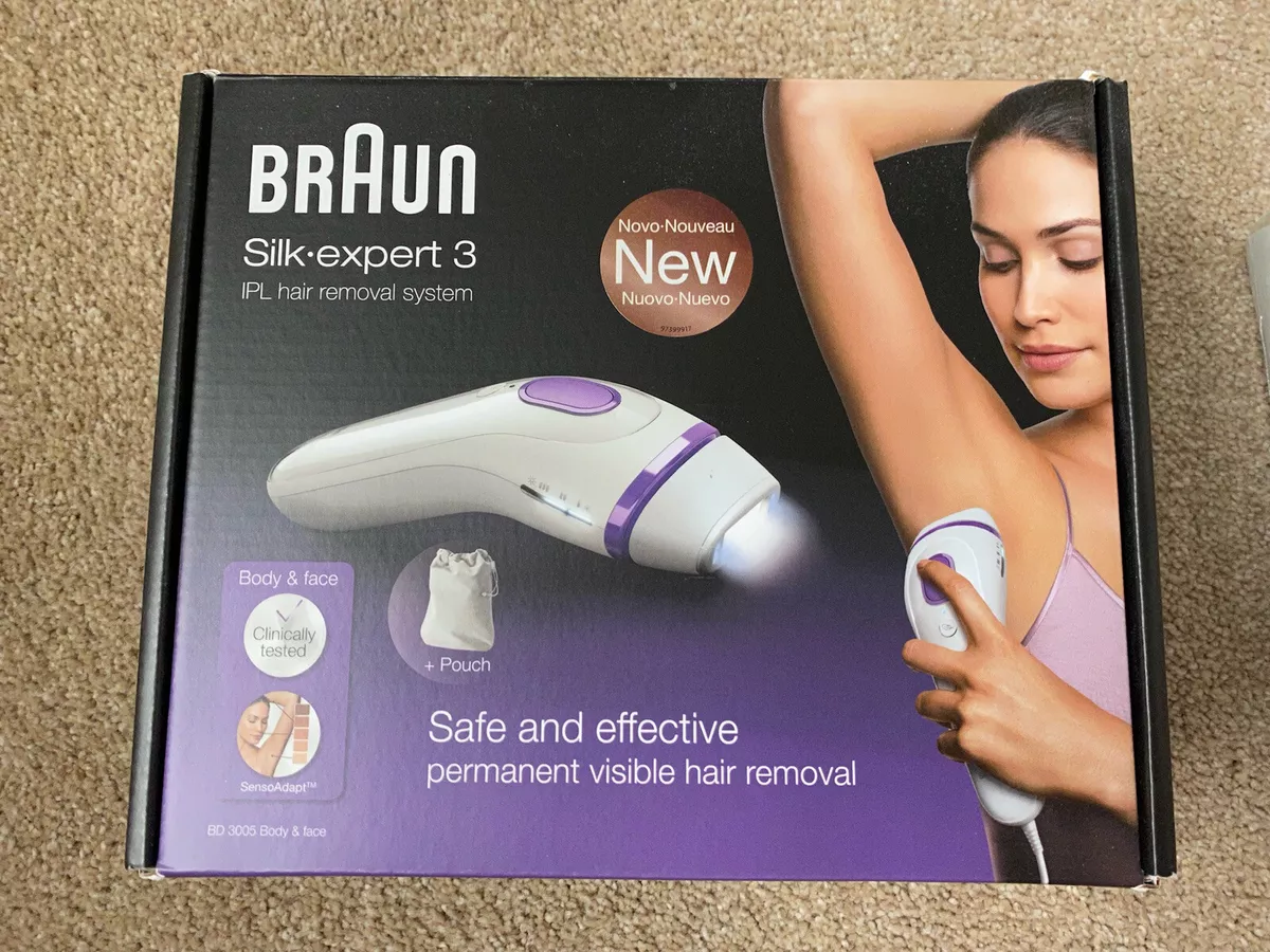 Gillette Venus by Braun IPL Hair Removal for Women Silk-expert 3 IPL BD 3005