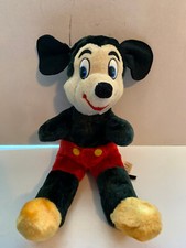 Walt Disney Productions Vintage Mickey Mouse Plush 18" California Stuffed Toys