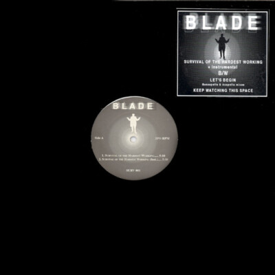 Blade  - Survival Of The Hardest Working / Let's Begin (12'', Ltd)