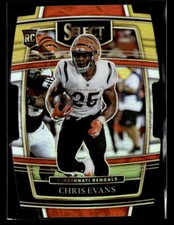 Chris Evans 2021 Panini Select #96 Black and Gold Prizm Die Cut