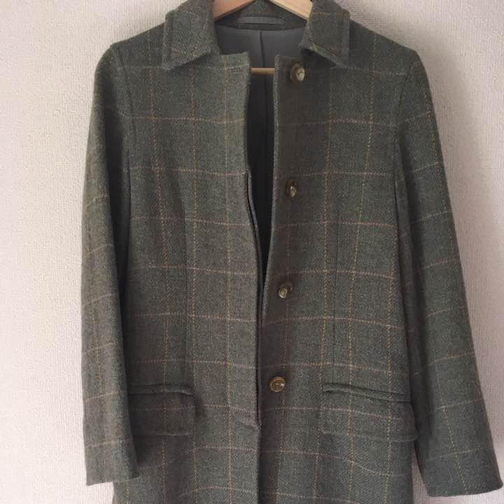 MARGARET HOWELL Check Coat Size 2 Womens from JP | eBay