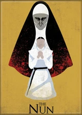 THE NUN RENDERING HORROR MOVIE MAGNET 2.5” X 3.5” NEW