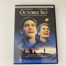 October Sky 1999 DVD Jake Gyllenhaal, Laura Dern with Special Features 