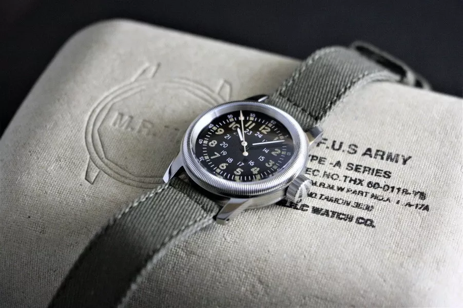 Montre elgin militaire sale