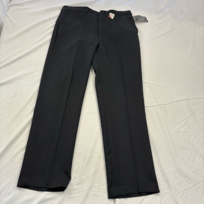 David Taylor Mens Vintage FlexSlax Trousers Black 83050 W36 L32