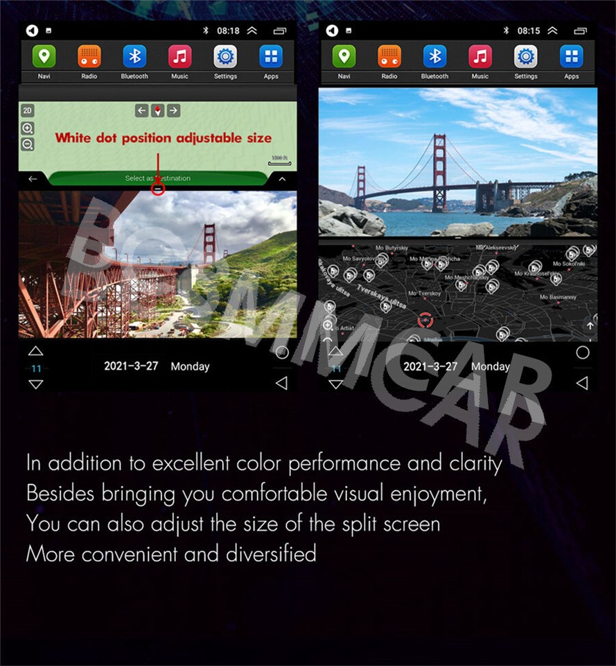 Fit For Ford Mustang 20102014 Touch Screen Car Radio Stereo For Apple