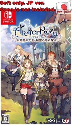 Nintendo Switch - risa Nintendo Switch SOFT ONLY Risa's Atelier-Normal Dark Queen