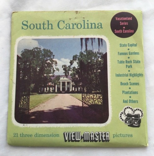 South Carolina View Master S3 Packet 1954