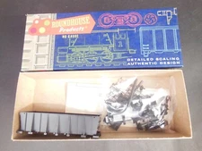 HO ROUNDHOUSE 1711 UNDECORATED LOW SIDE ORE CAR KIT